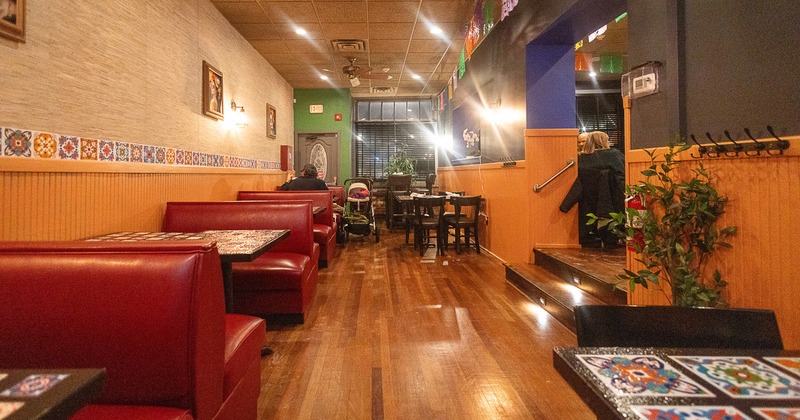 Interior, main seating area