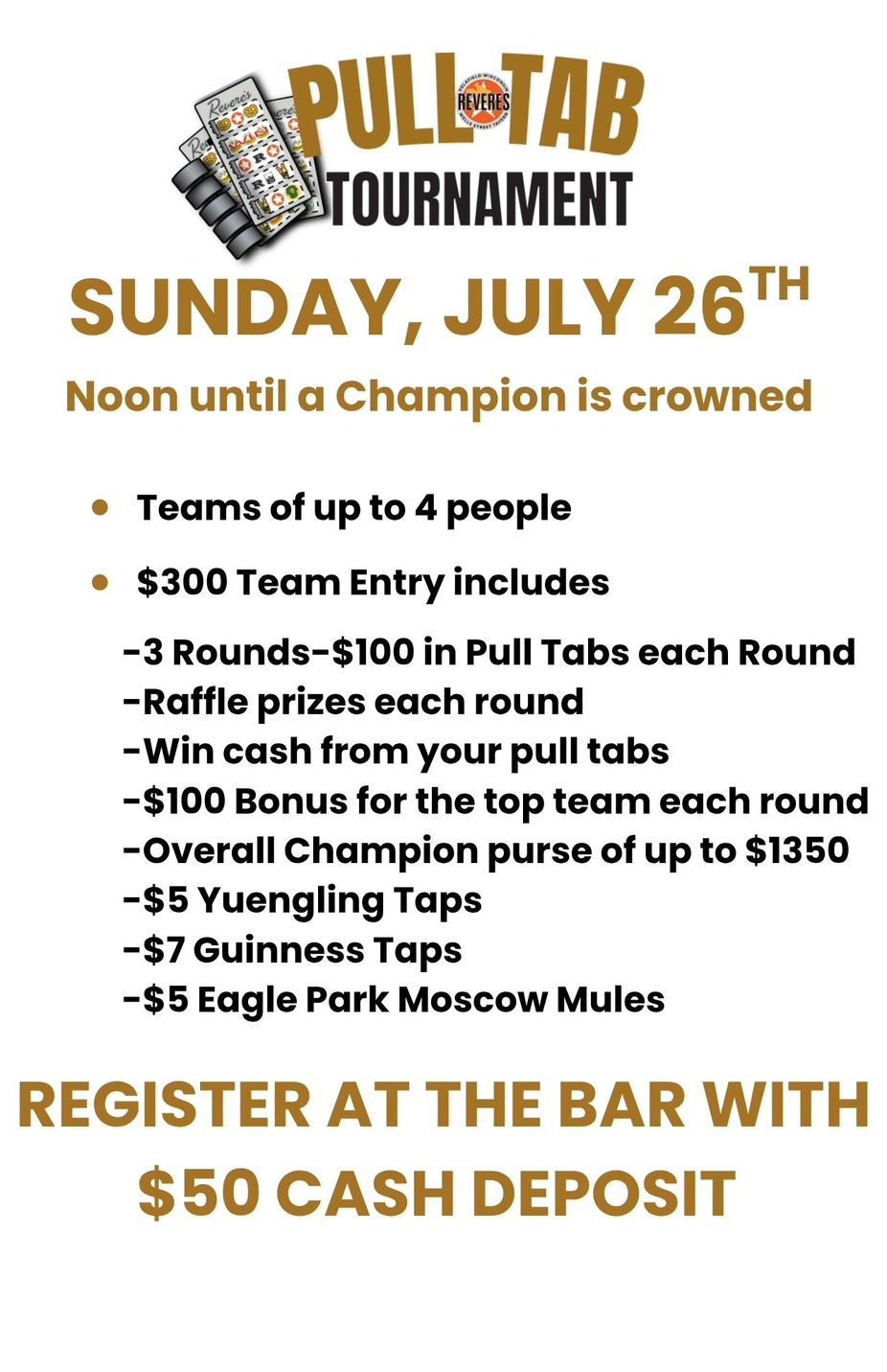 Pull Tab Tournament event photo