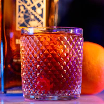 Old Fashioned cocktail.