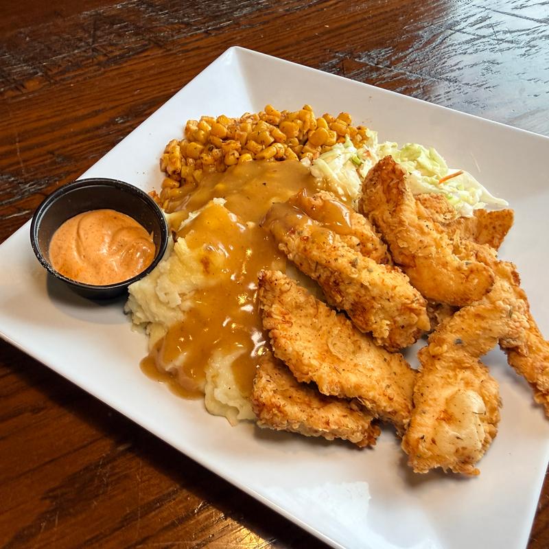 Fried Chicken Strip Dinner photo