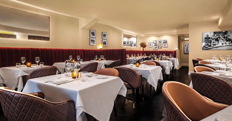 Interior, main dining area