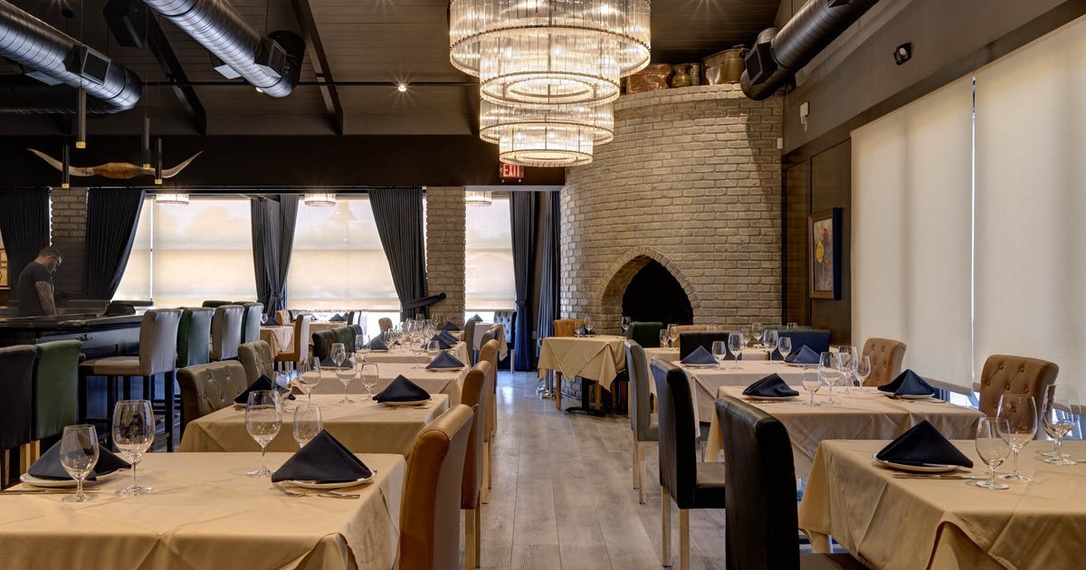 Elegant dining area
