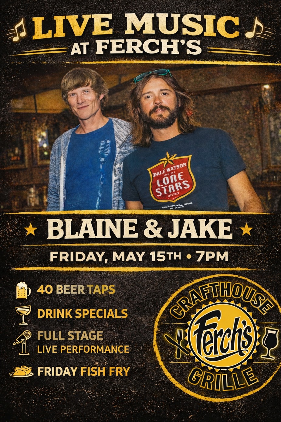 Live Music - Blaine & Jake event photo