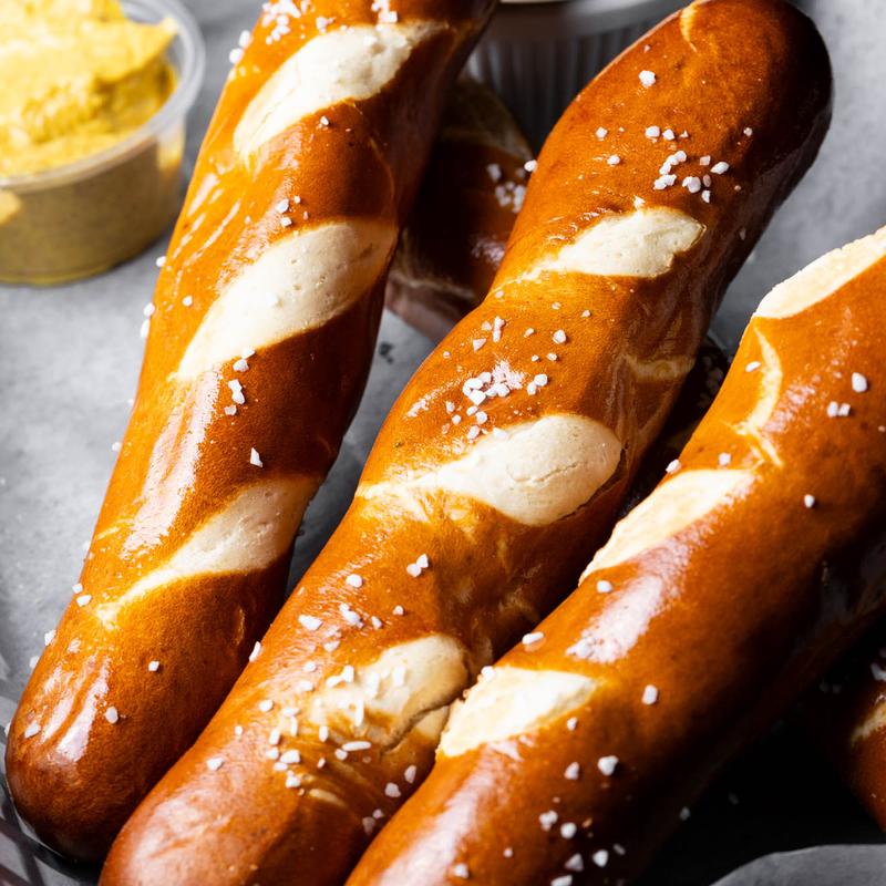 Bavarian Pretzel Bread Sticks photo