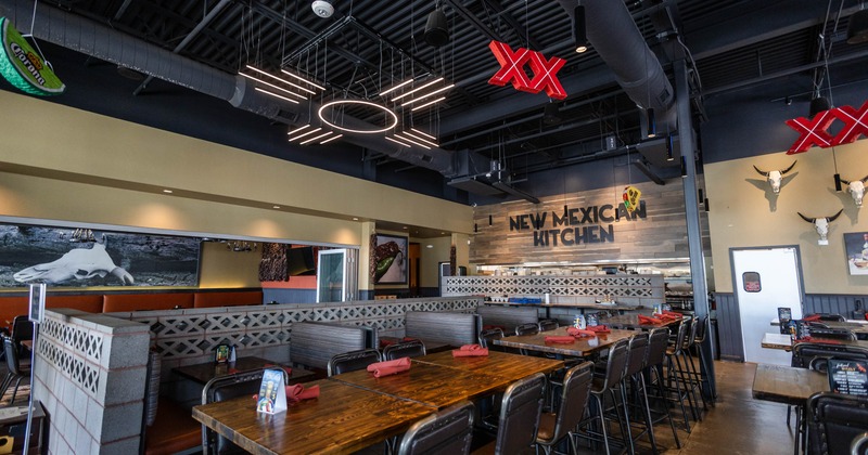 Interior, dining area
