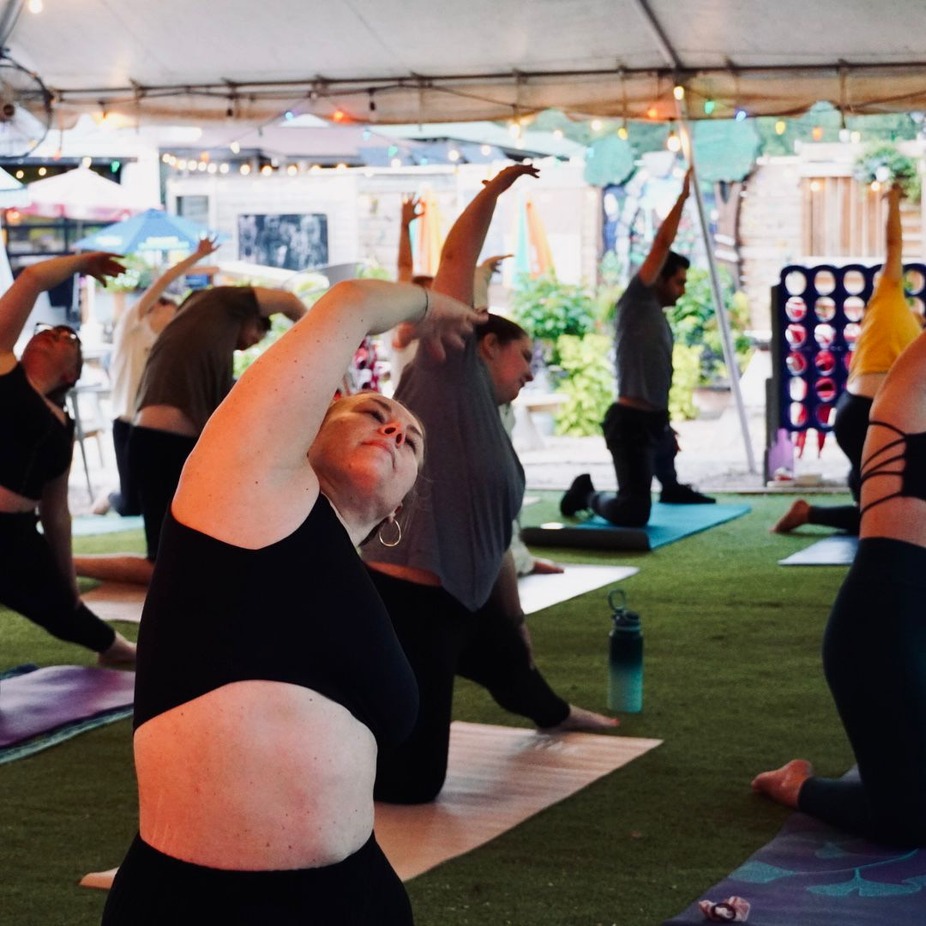 Service Industry Yoga event photo