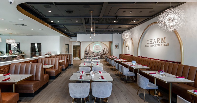 Interior, seating area