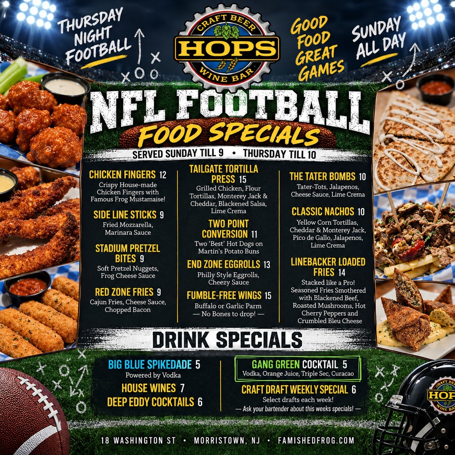 NFL Specials in Hops event photo