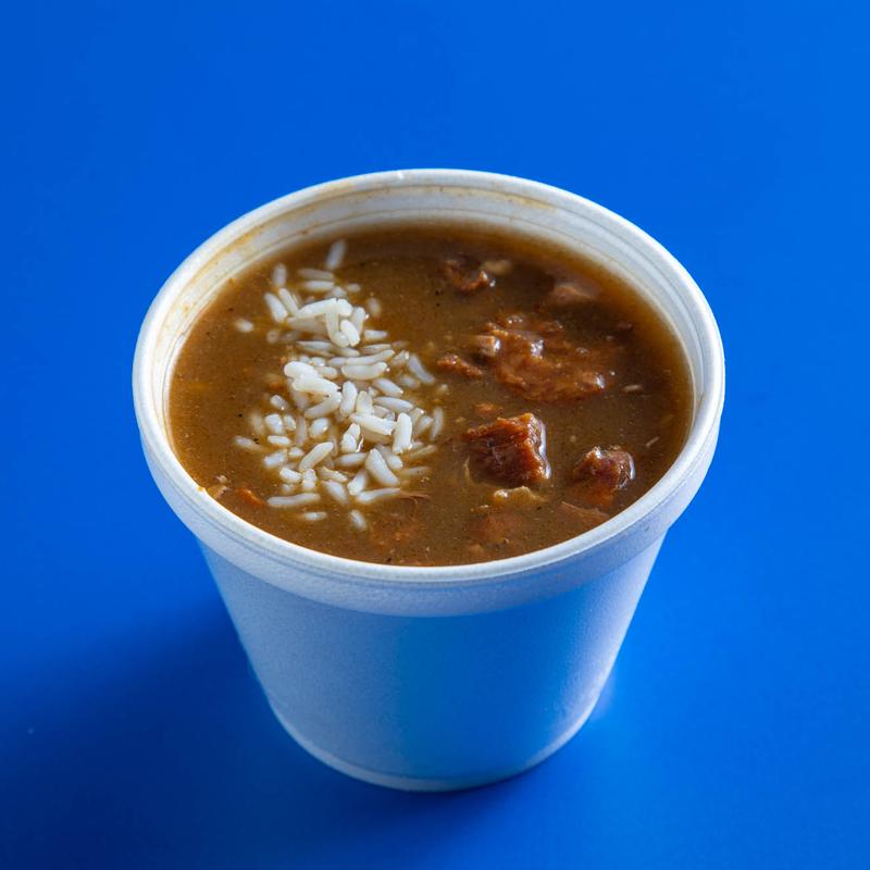 menu item 6 of 7, 9th Ward Gumbo