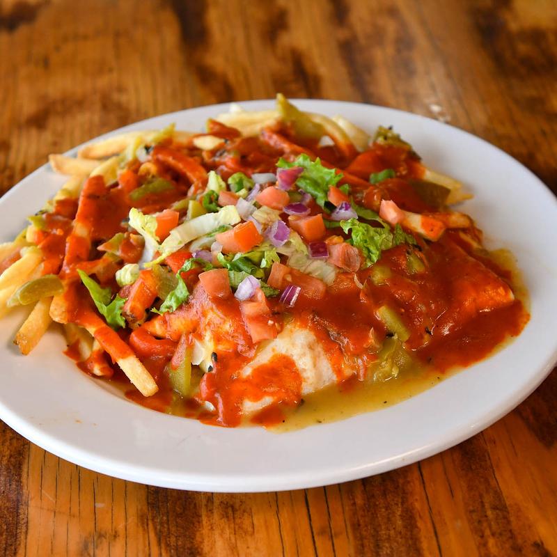 Smothered Tortilla Burger photo