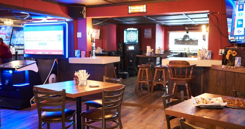Interior, dining area