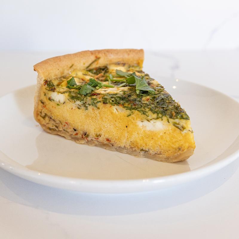 Vegetarian House Made Quiche (veg) photo