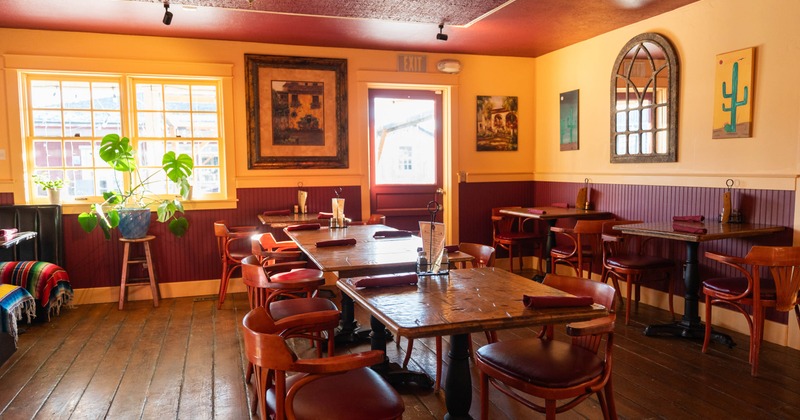 Interior dining space