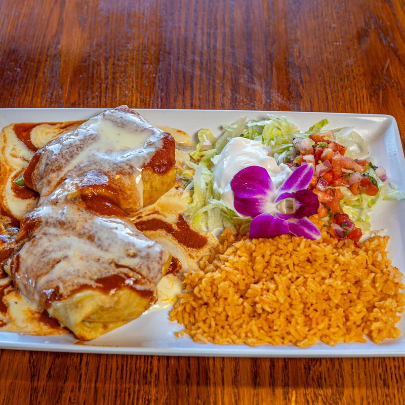 menu item 14 of 19, Seafood Chimichanga