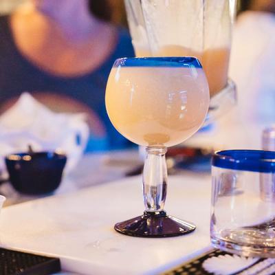 Cocktail in tall glass