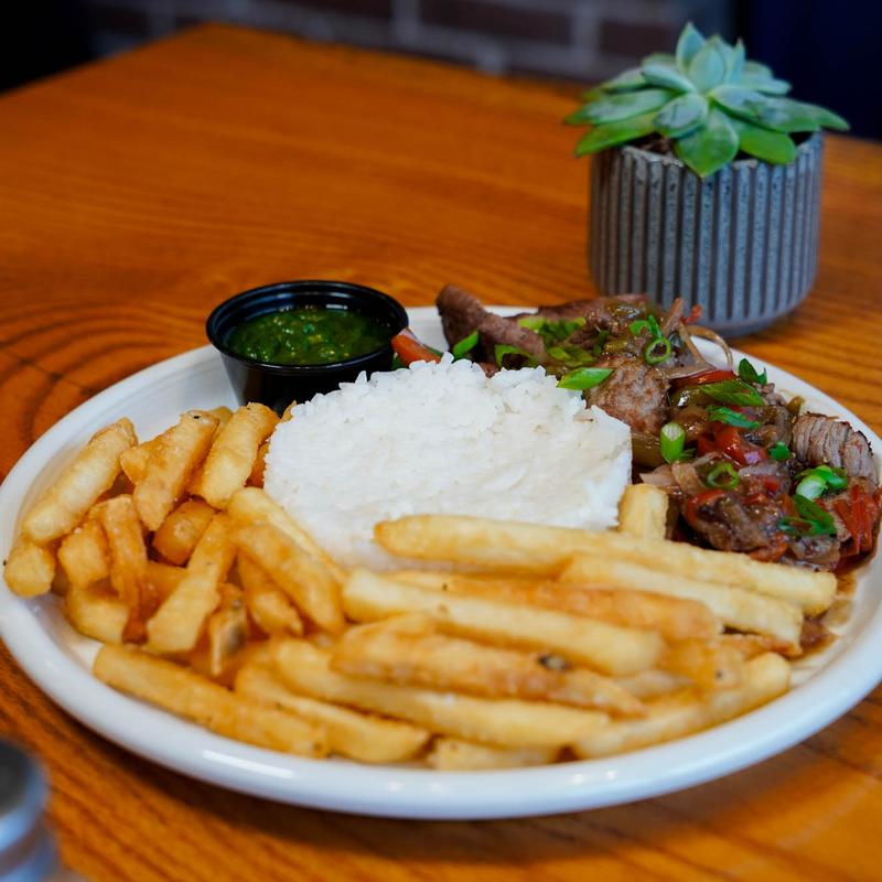 Peruvian Lomo Saltado Steak Plate (GF) photo