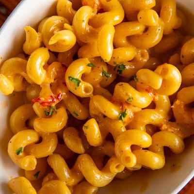 Crawfish mac & cheese.
