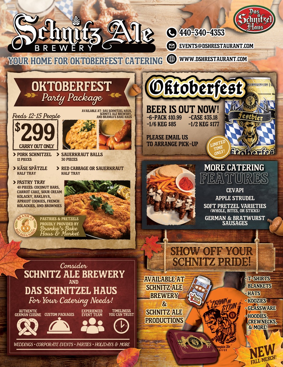 Make Schnitz Your Home for Fall! 🍂🍺 event photo