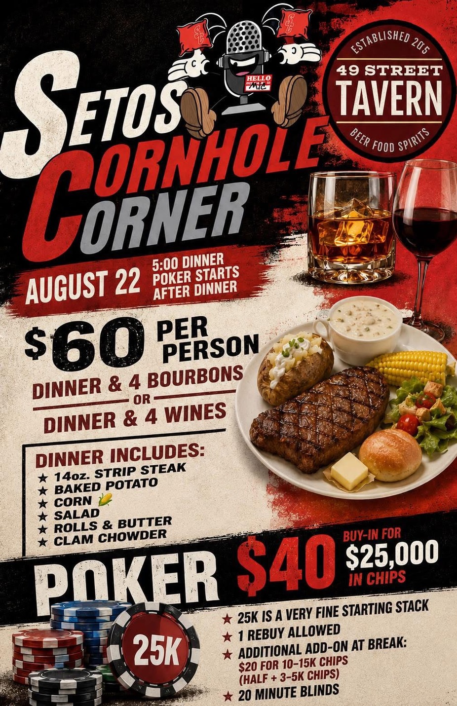 Bourbon Tasting and Steak Dinner event photo