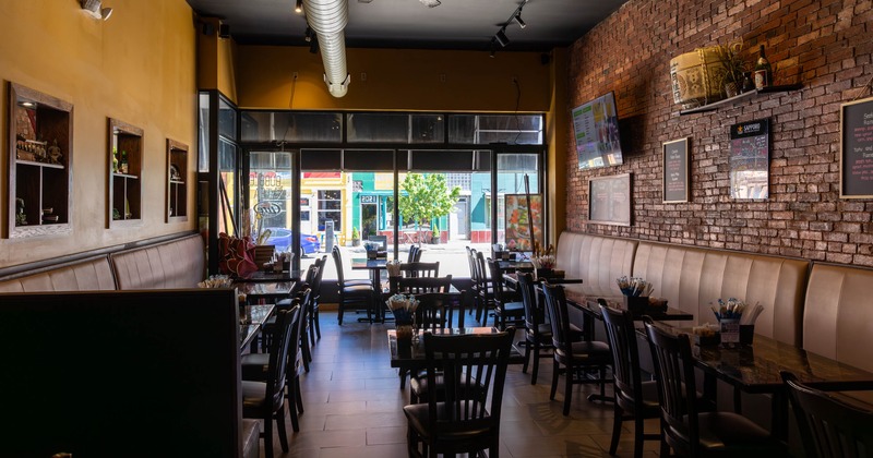 Interior, main dining area