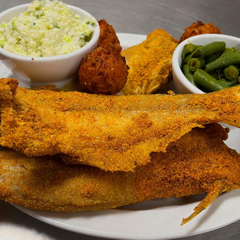 3 Pc. Whole Catfish Meal photo