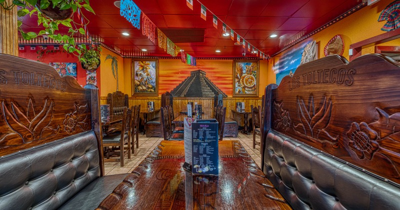 Interior seating area