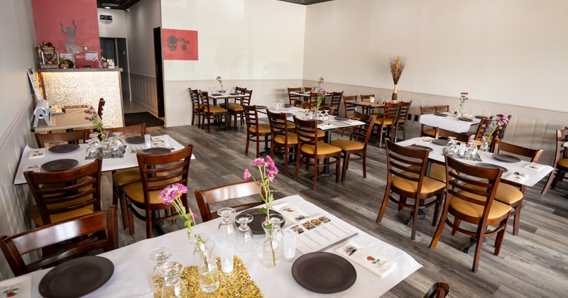 Interior, diner area