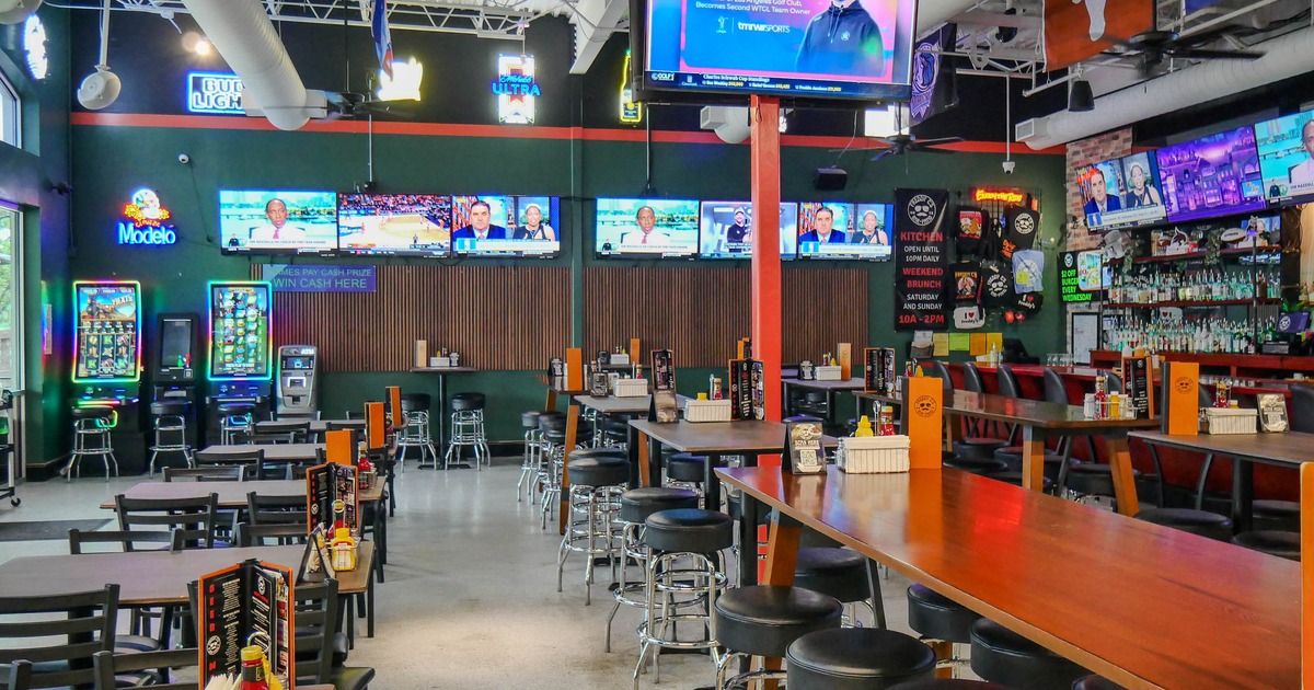 Interior, main dining area