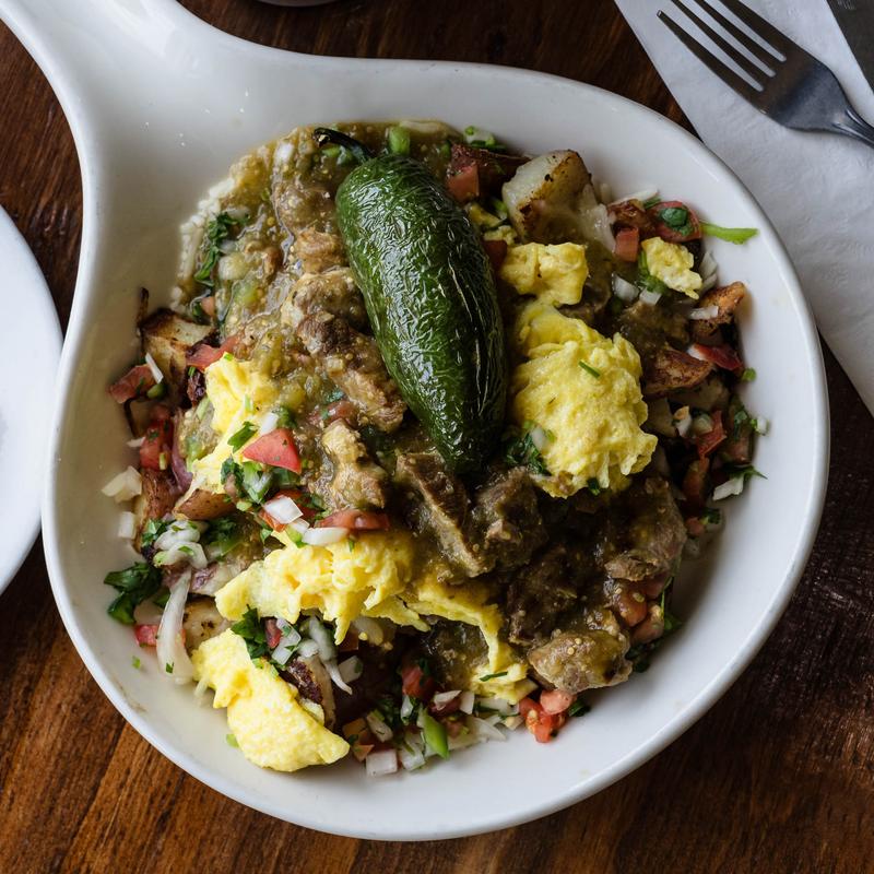 menu item 6 of 15, Chile Verde Skillet