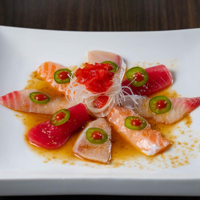 Rainbow Ponzu Sashimi photo