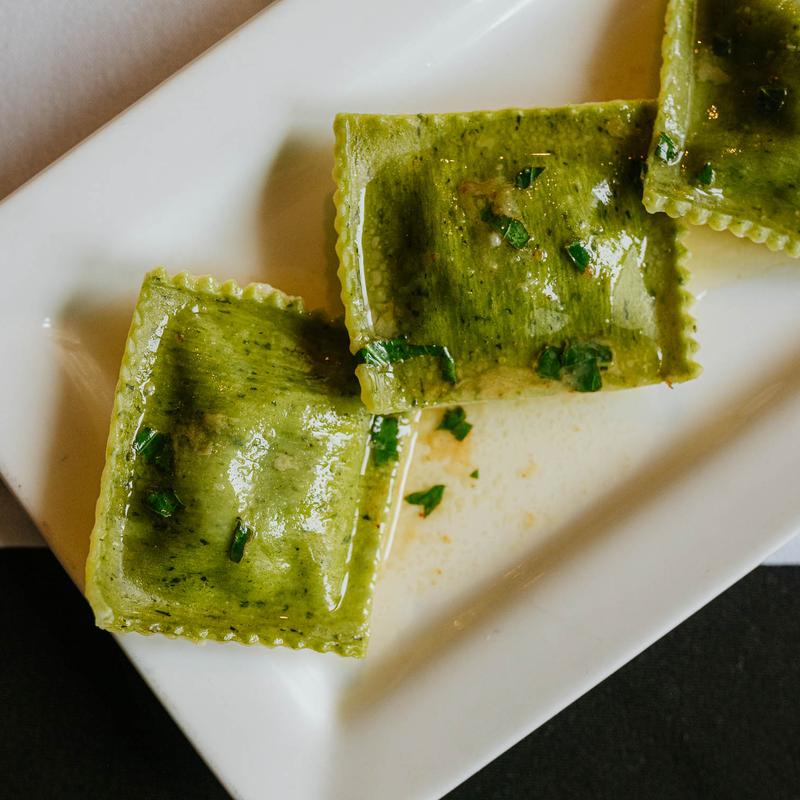 Artichoke Asparagus Ravioli photo
