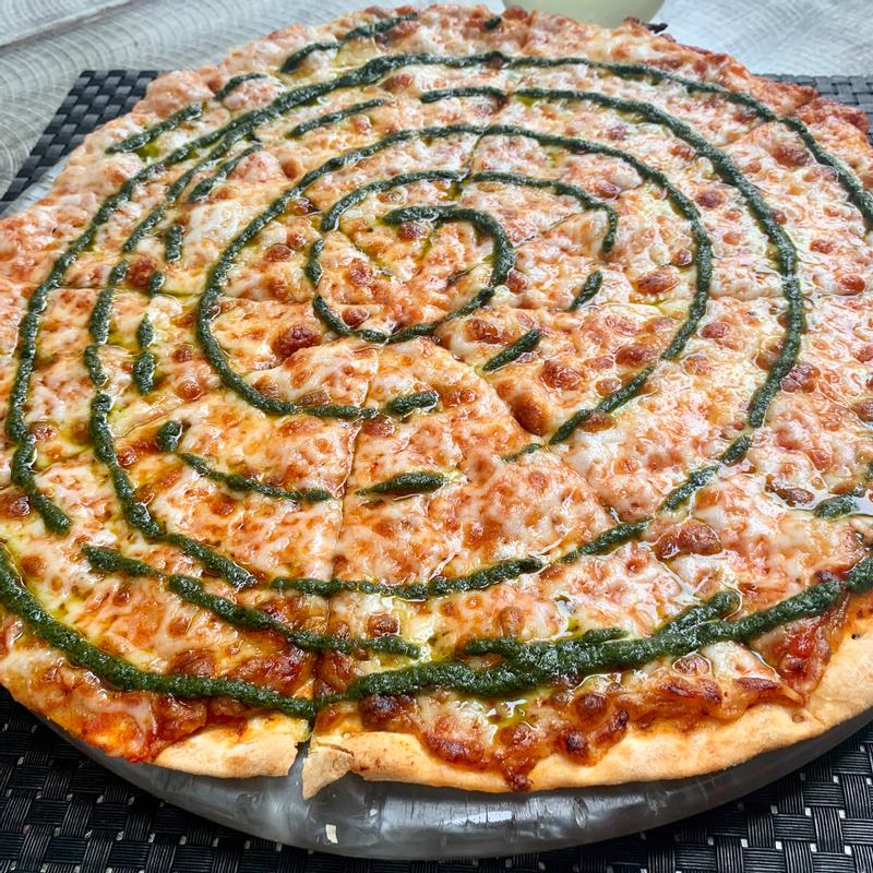 Thin Crust Margarita Pizza photo