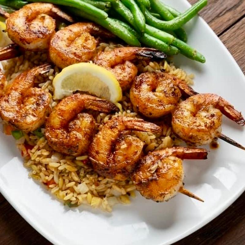 Grilled Shrimp Skewer photo