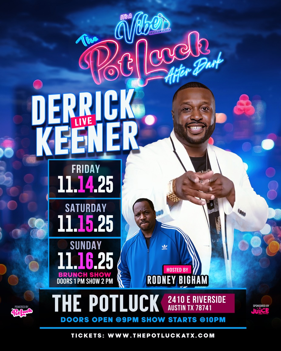 The Potluck After Dark presents: Derrick Keener event photo
