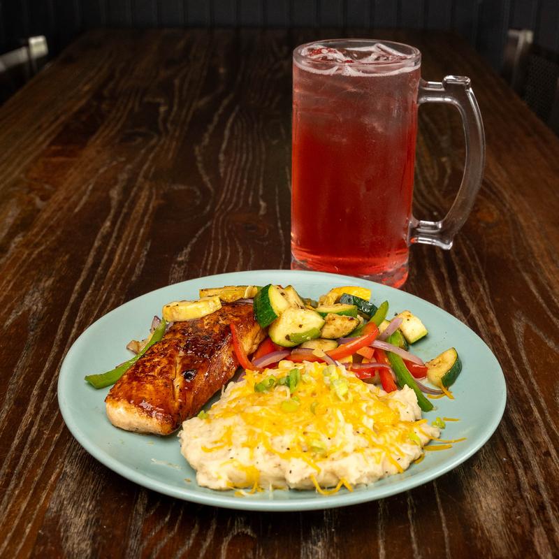 Bourbon Glazed Salmon photo