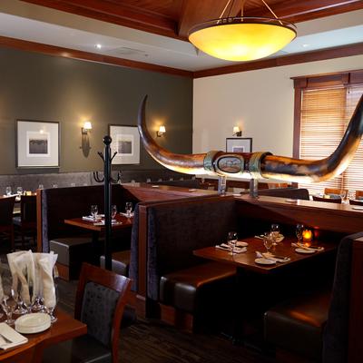 Interior, dining area.