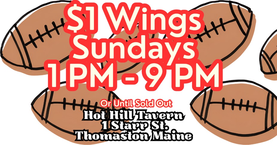 $1 Wings Sunday event photo