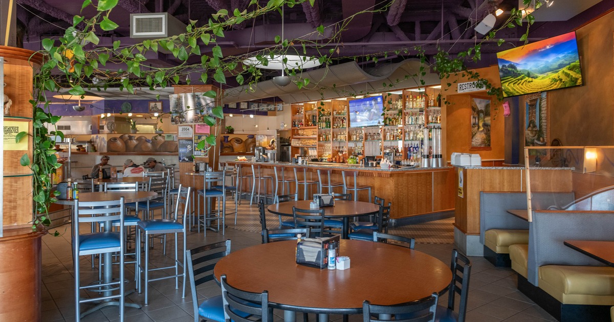 Interior, main dining area