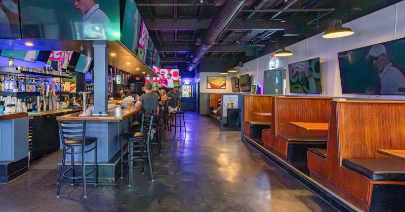Interior, bar and diner area