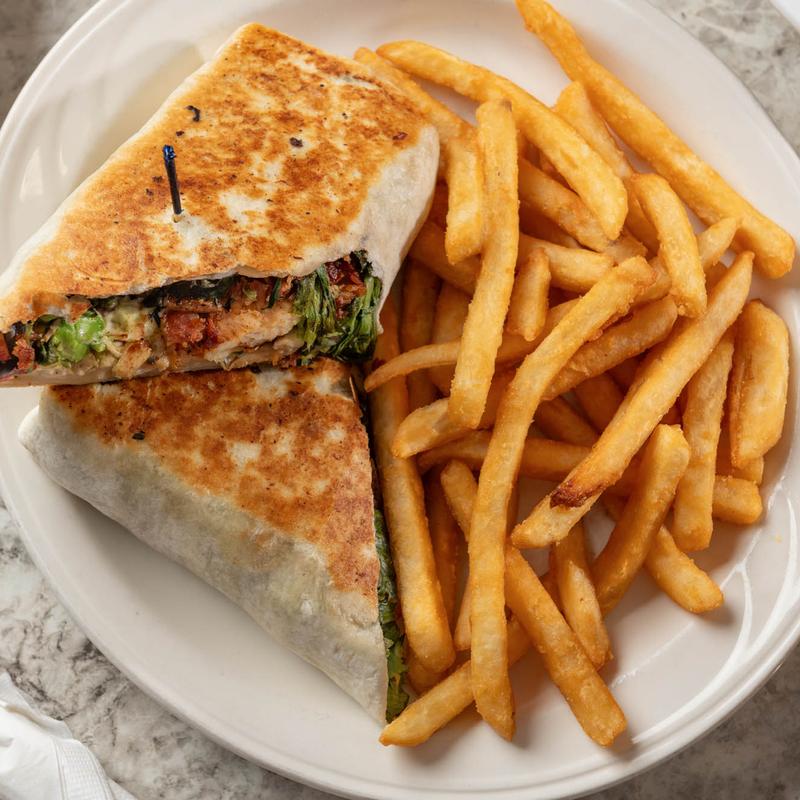 Turkey Bacon Pesto Wrap photo