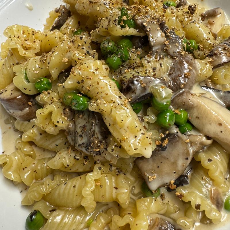 Campanelle in Creamy Mushroom photo
