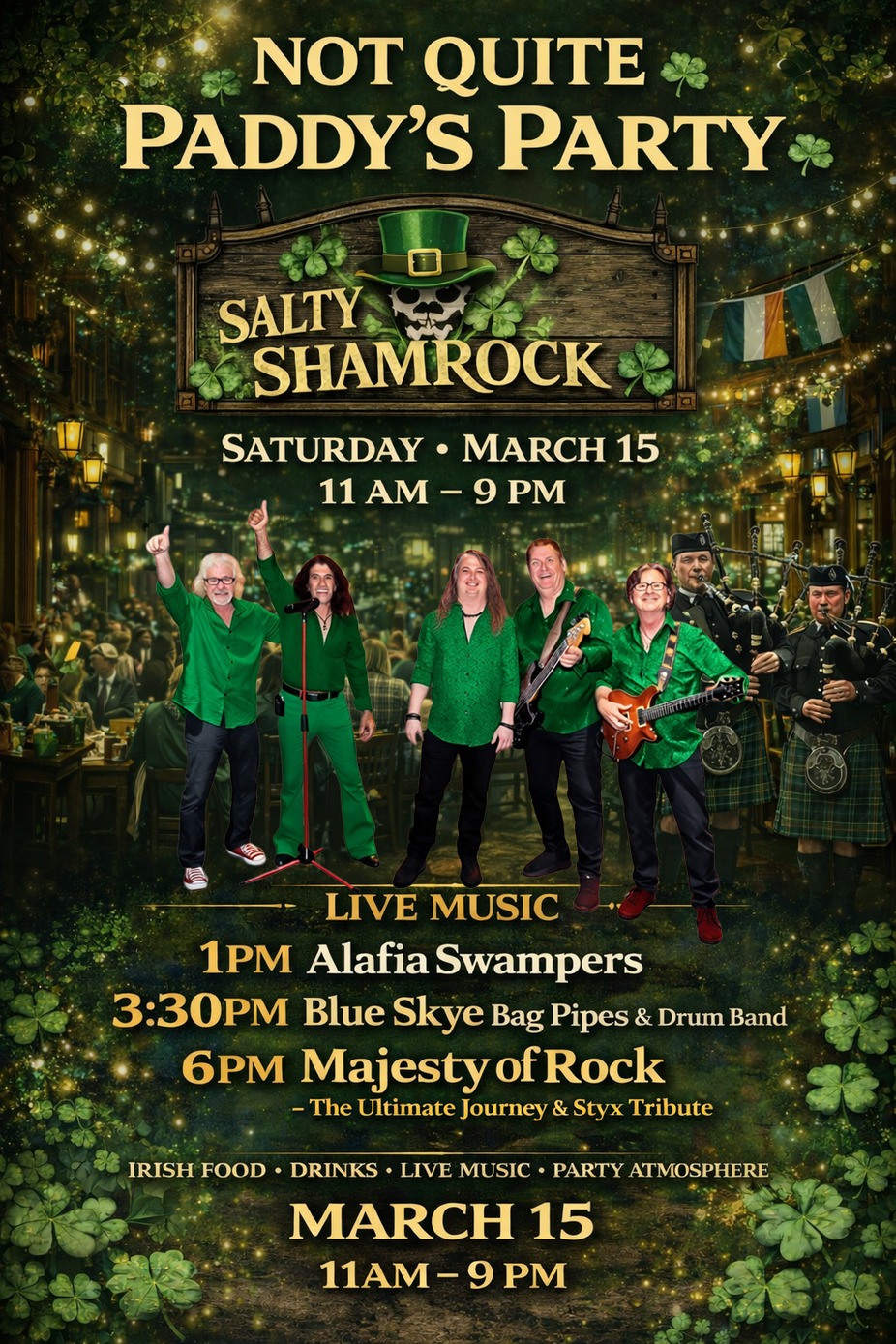 I can’t make it to Paddy’s Day Party event photo