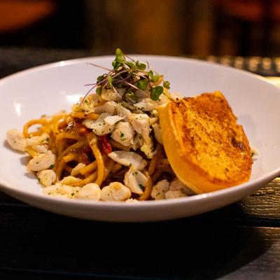 Blue Crab pasta.