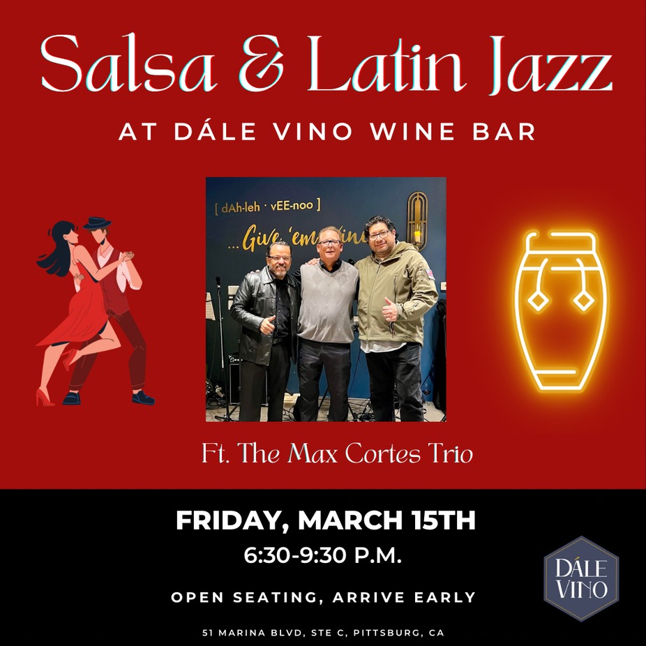 Salsa & Latin Jazz ft. the Max Cortes Trio event photo