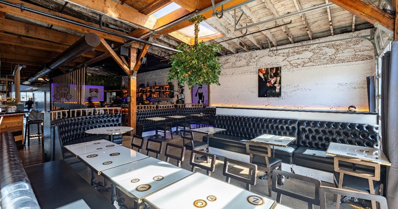 Interior, dining area