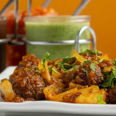 Vegetable Manchurian.