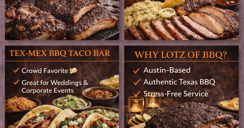 Smoked meat ready for slicing on a slab