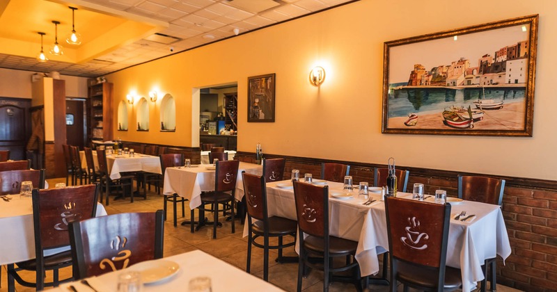 Interior, dining area