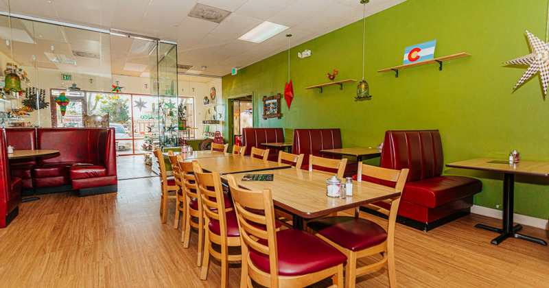 Interior, seating area