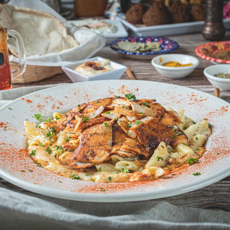 Chicken or Gyro Shwarma Pasta photo